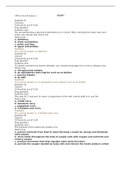 Exam (elaborations) MED 101 First Aid and CPR; MED 101 CPR & First Aid Quiz 1 (answered) CPR & First Aid Quiz 1 Question 1 Correcta 5.00 points out of 5.00 Flag question Question text You are performing a physical examination on a victim. After checking t