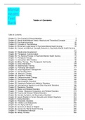 Platt College, Aurora NSG 388Mental Health......Psychiatric Mental Health Nursing by Mary Townsend (9th Edition, 2017)