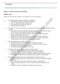 Exam (elaborations) Pharmacotherapeutics for Advanced Practice Nurse Prescribers 5th Edition Woo Robinson Test Bank updated exam questions with correct answer key Pharmacotherapeutics for Advanced Practice Nurse Prescribers 5th Edition Woo Robinson Test B