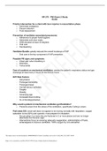  NR 278   PN3 Exam 2 Study Guide