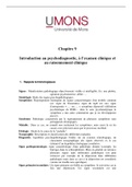 CH9 psychologie clinique umons bac1