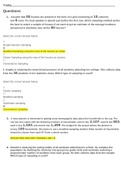 Week 1 Assignment Comparing Sampling Methods Q and A/MATH 225 WEEK 1 ASSIGNMENT WITH 100% CORRECT ANSWERS COMPARING SAMPLING