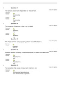 MCB 2289 Microbiology Quiz 9- SCIENCE MCB 2289 Micro Quiz 9 Questions and Answers