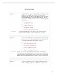 NR508 Week 2 Quiz (2 Versions, Latest-2022)/ NR 508 Week 2 Quiz: Chamberlain College of Nursing |100% Correct Answers, Already Graded “A”|