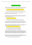 NR508 Week 6 Quiz (2 Versions, Latest-2022)/ NR 508 Week 6 Quiz: Chamberlain College of Nursing |100% Correct Answers, Already Graded “A”|