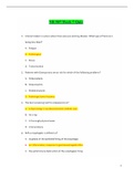 NR507 Week 7 Quiz (2 Versions, Latest-2022)/ NR 507 Week 7 Quiz: Advanced Pathophysiology: Chamberlain College of Nursing |100% Correct Answers, Already Graded “A”|