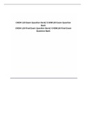 CHEM120 Exam Question Bank (300 Plus Q & A) (Latest-2022)/ CHEM 120 Exam Question Bank: Chamberlain College of Nursing |Verified and 100% Correct Q & A|