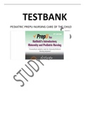 TESTBANK_ PEDIATRIC PREPU-NURSING CARE OF THE CHILD-2022