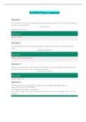 MATH225 Week 4 Assignment / MATH 225N Week 4 Quiz / MATH 225 Week 4 Quiz / MATH225N Week 4 Assignment: Central Tendency Q & A (Latest, 2022): Chamberlain College of Nursing |Verified and 100% Correct Q & A|