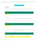 MATH225 Week 6 Assignment / MATH 225N Week 6 Quiz / MATH 225 Week 6 Quiz/ MATH225N Week 6 Assignment (Latest, 2022): Chamberlain College of Nursing |Verified and 100% Correct Q & A|