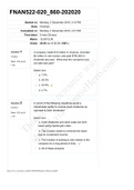 University of Louisiana, Lafayette - FNAN 522 Module 6 Homework. Latest 2022