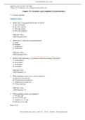 OpenStax Microbiology Test Bank Chapter 25: Circulatory and Lymphatic System Infections Page 1 of 16 Chapter 25: Circulatory and Lymphatic System Infections * = Correct answer | 2022 latest update 