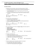 Test Bank for Psychology A Journey 5th Edition by Coon Chapter 1: Thinking Critically About Psychology and Research Methods