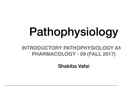 NURS 601 Pathophysiology Medication Cards- University of San Francisco