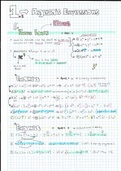 AS (Year 1) Pure Maths Edexcel - Algebraic Expressions Summary Notes 