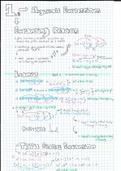 Summary notes of Expanding Brackets 