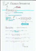 Summary Notes for Algebraic Factorisation