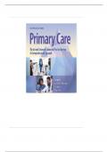 Test Bank For :Primary Care The Art and Science of Advanced Practice Nursing – an Interprofessional Approach Sixth Edition by Debera J. Dunphy||ISBN, 978-1719644655||All Chapters||LATEST VERSION GRADED A+