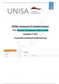 IOP2601 Assignment 3 (Complete Answers) Due 23 September 2024- Semester 2/2024 [UNISA]