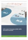 CFA Level 1 Formulas || With 100% Accurate Formulas