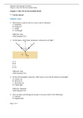 OpenStax Microbiology Test Bank- questions and answersChapter 2: How We See the Invisible World