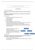 Summary Theme 7A, 7B & 7C Rijnlands Lyceum Sassenheim Economics 3TTO Mr. van der Graaf