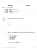 CHEM 101 Graded Exam 4  Topic 11: Modern Materials/ Grade 115.00 out of 115.00 (100%)