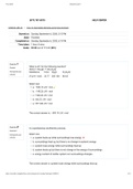 CHEM 101 Graded Exam 6 Topic 16: Nonmetallic Elements and Organic Chemistry/ Grade 92.00 out of 115.00 (80%)