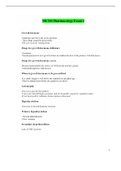 NR293 Pharmacology Exam 3 (Latest-2022) / NR 293 Pharmacology Exam 3 /NR293 Exam 3 / NR 293 Exam 3 / NR293 Pharm Exam 3 / NR 293 Pharm Exam 3: Chamberlain College of Nursing |100% Correct Answers, Already Graded “A”|