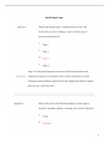 NR507 Week 7 Quiz (2 Versions, Latest-2022)/ NR 507 Week 7 Quiz: Advanced Pathophysiology: Chamberlain College of Nursing |100% Correct Answers, Already Graded “A”|