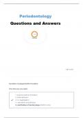 FPC PERIODONTOLOGY EXAM QUESTIONS AND ANSWERS