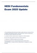 HESI Fundamentals Exam 2025 Update