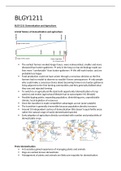 BLGY1211 Applied Biology and Agriculture