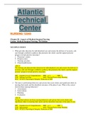 Exam (elaborations) ATI NR293 (nursing12345)Atlantic Technical Center NURSING 12345Test Bank for Medical Surgical Nursing