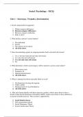 Exam (elaborations) Psy 3790  Social Psychology