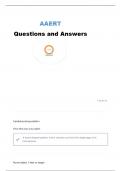 AAERT MICROPHONE REPORTING QUESTIONS AND ANSWERS