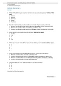 Test Bank for Dimensional Analysis- Calculating Dosages Safely 2nd Edition Horntvedt