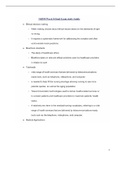 NR599 Informatics Final Exam Review Sheet (Latest-2022) / NR 599 Informatics Final Exam Review Sheet: Chamberlain College of Nursing | Latest and Updated Guide|