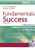 NURS MISC Fundamentals Success 3e