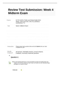 HLTH 3115S-1 Week 4 Midterm