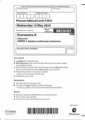 2024 EDEXCEL A-LEVEL ECONOMICS A PAPER 1