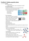 Samenvatting  Organische Chemie (B-KUL-YI1374)