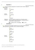 NURS 4465 / NURS4465 QUIZ 4 GRADED A+