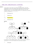 MBG 2040 / MBG2040 QUIZ 1 ANSWERS 