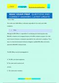 BSAC EXAM PREP QUESTIONS AND  CORRECT ANSWERS | LATEST UPDATE