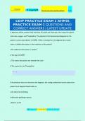 CDIP PRACTICE EXAM 2 AHMIA  PRACTICE EXAM 2 QUESTIONS AND  CORRECT ANSWERS | LATEST UPDATE