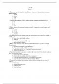 AAAE CM Test Prep & Answer Packet