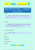 FGCU MAN 3025 EXAM 1 – SCHAFFER QUESTIONS AND CORRECT ANSWERS |  LATEST UPDATE