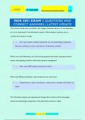 ISDS 3001 EXAM 1 QUESTIONS AND  CORRECT ANSWERS | LATEST UPDATE