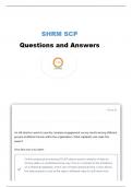  SHRM SCP EXAM PREP QUESTIONS AND ANSWERS